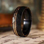in-stock-the-apollo-titan-noir-mens-hammered-black-titanium-wedding-band-dual-offset-14k-yellow-gold-inlays-size-12-5-8mm-wide_3