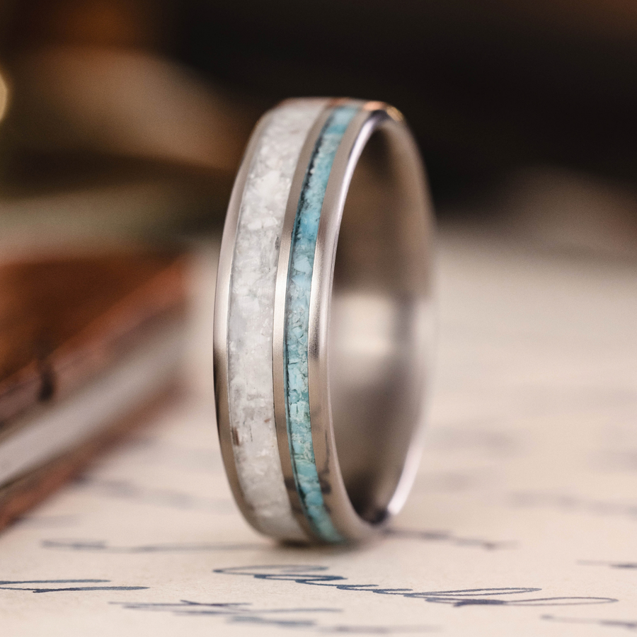 :: Shown in 6mm Wide | Titanium