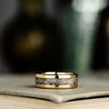in-stock-the-marksman-gold-mens-10k-yellow-gold-wedding-band-elk-antler-inlay-size-10-5-8mm-wide