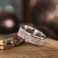 in-stock-the-marksman-mens-titanium-wedding-band-with-elk-antler-inlay-size-10-75-8mm-wide