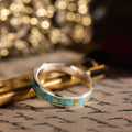 in-stock-the-phoenix-womens-silver-and-turquoise-ring-gold-flakes-size-11-5-5mm-wide