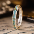 in-stock-the-phoenix-womens-silver-and-turquoise-ring-with-gold-flakes-size-6-5-3mm-wide
