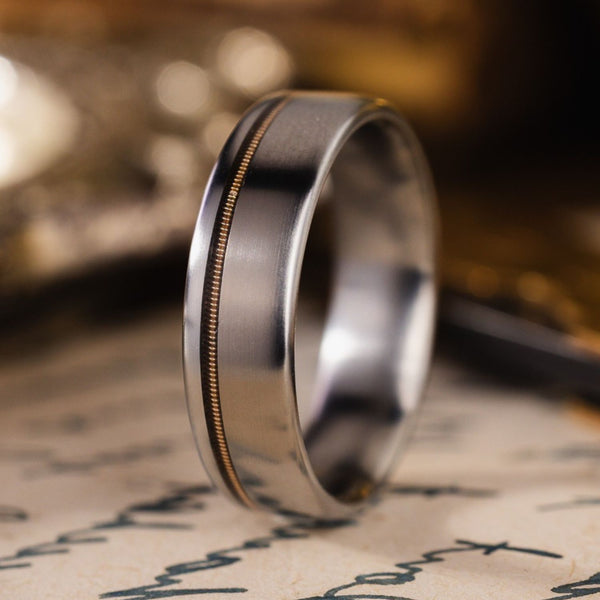 in-stock-the-songwriter-mens-titanium-wedding-band-with-nickel-guitar-string-size-9-25-6mm-wide