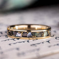 in-stock-the-tempest-womens-gold-black-mother-of-pearl-ring-with-gold-flakes-size-7-4mm-wide