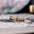 in-stock-the-tempest-womens-gold-black-mother-of-pearl-ring-with-gold-flakes-size-7-4mm-wide