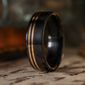 in-stock-the-titan-noir-mens-black-titanium-wedding-band-dual-offset-14k-yellow-gold-inlays-size-11-5-6mm-wide