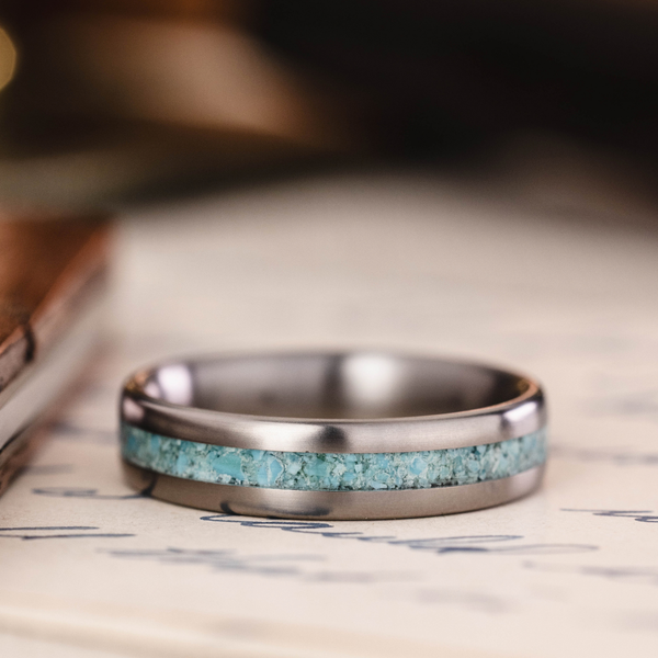 :: Shown in 5mm Wide | White Gold 