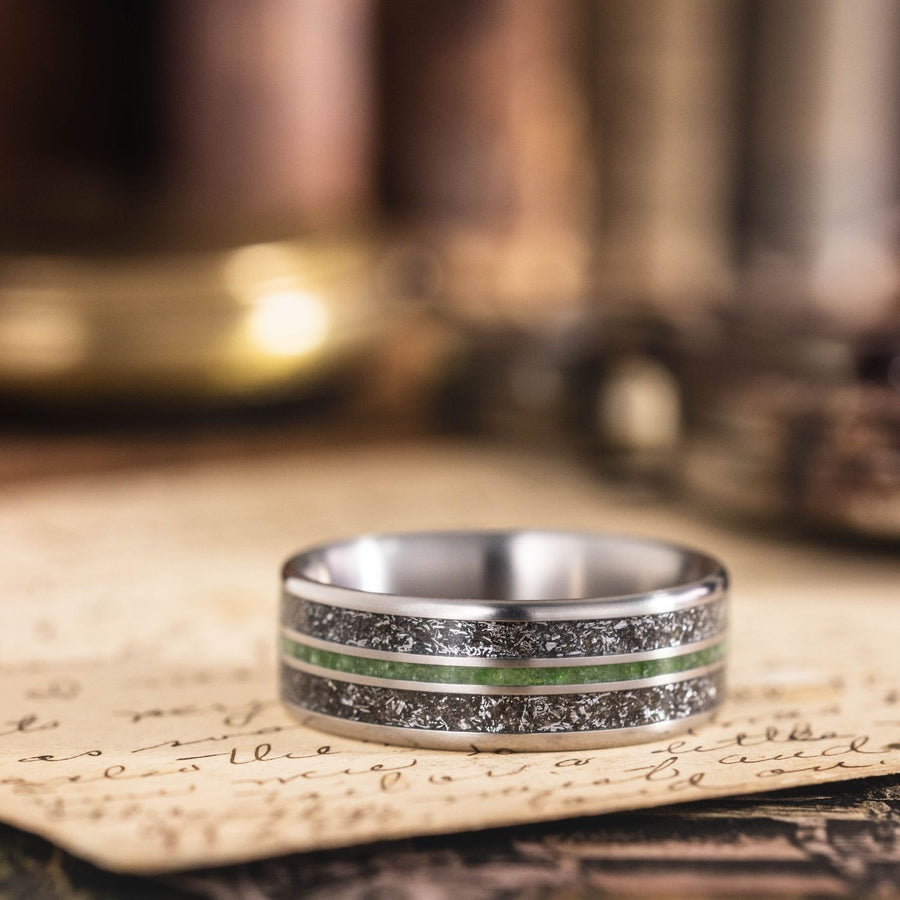 ::Shown in 8mm Wide | Titanium