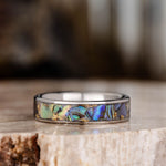 isle-abalone-ring-gold-flakes-rustic-and-main