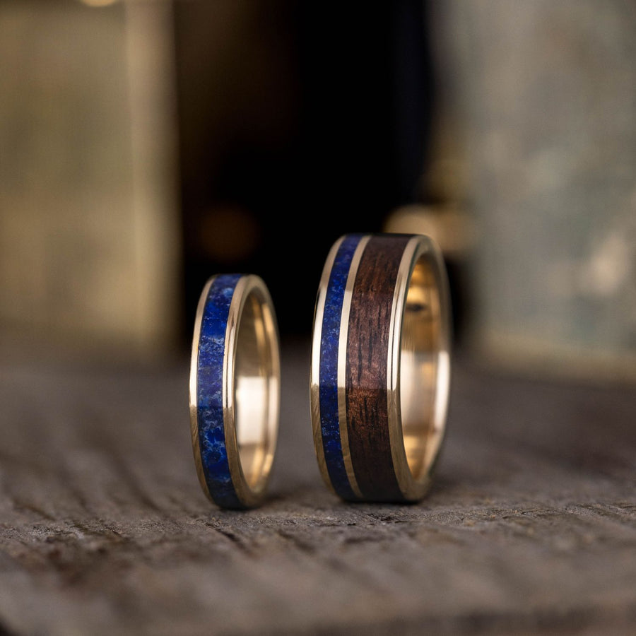 lapis-lazuli-gold-wedding-ring-set-the-guide-cleo-rustic-and-main