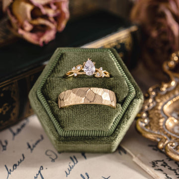 The Larkwood & Apollo - His and Hers Bridal Set with Engagement Ring