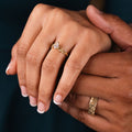 The Larkwood & Apollo - His and Hers Bridal Set with Engagement Ring