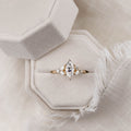 :: The Laurel in Marquise Engagement Ring