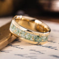 :: Shown in 8mm Wide | Yellow Gold 