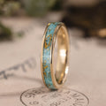 :: Shown in 4mm Wide | Yellow Gold