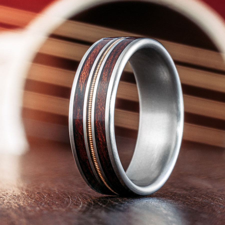 :: Shown in 8mm Wide | Titanium