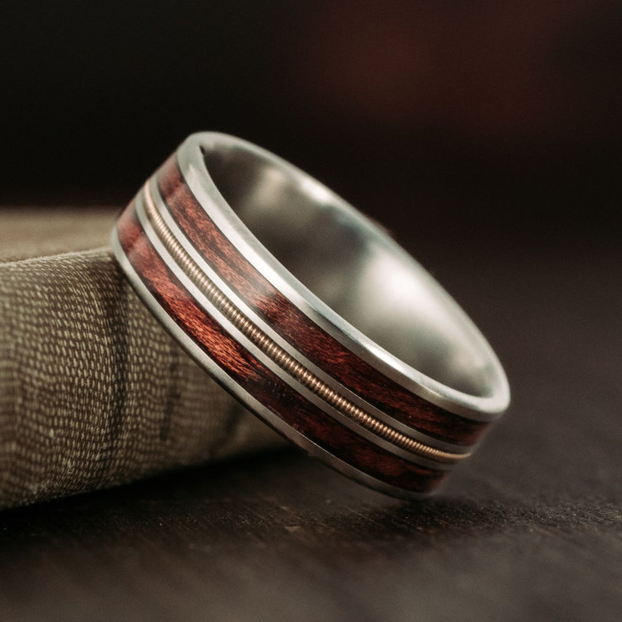 :: Shown in 8mm Wide | Titanium