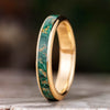 ::shown in 10k Yellow Gold 4mm wide