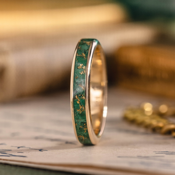 :: Shown in 4mm Wide | Yellow Gold 