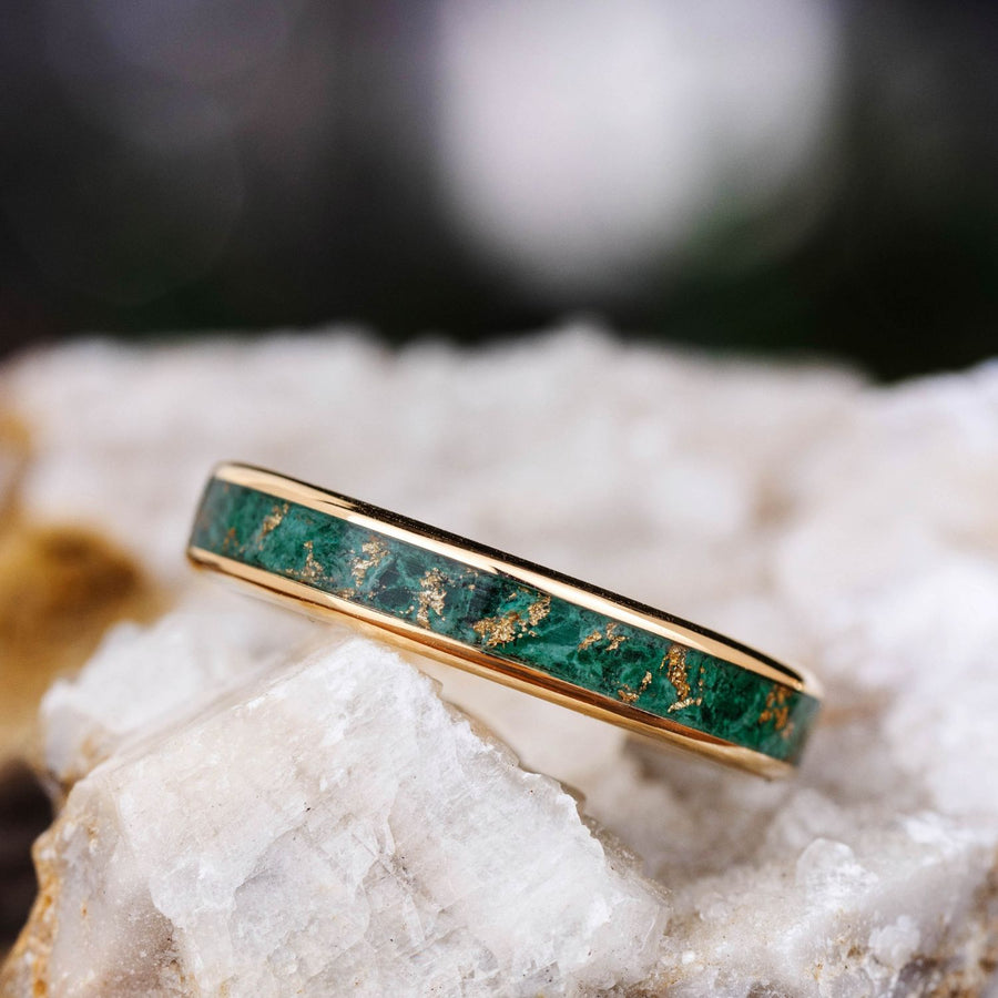 :: Shown in 4mm Wide | Yellow Gold 