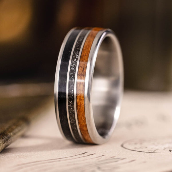 :: Shown in 8mm Wide | Titanium
