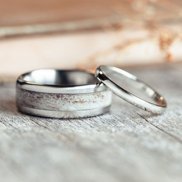 The Marksman & Meridian Gold Ring Set
