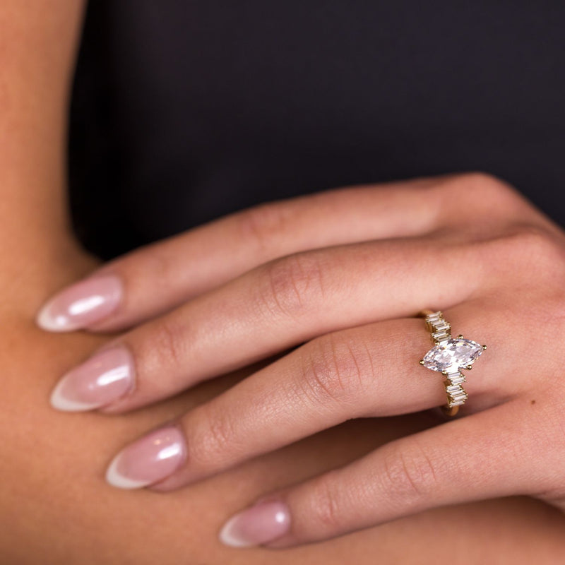 marquise-diamond-engagement-ring-baguette-diamond-accents-the-anwen-rustic-and-main