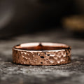 marsh-6mm-mens-hammered-rose-gold-wedding-band