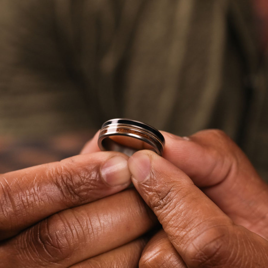 :: Shown in 7mm Wide | Titanium