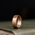 ::Shown in 10k Rose Gold | 8mm Wide