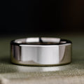 ::Shown in 10k White Gold | 8mm Wide