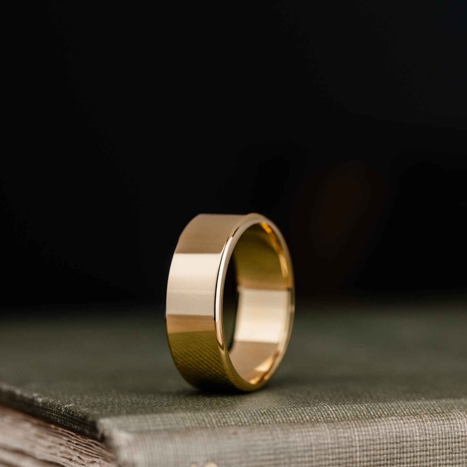 Mens 10k gold wedding online band