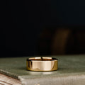 ::Shown in 14k Yellow Gold | 8mm Wide