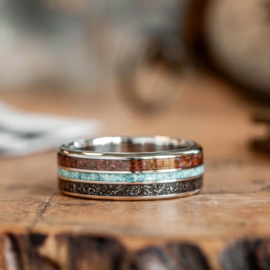 ::Shown in 8mm Wide | White Gold 