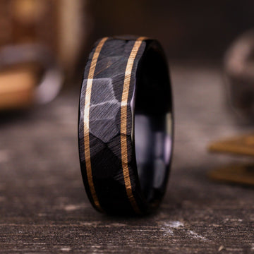 ::Shown in 8mm Wide | Black Titanium