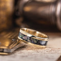 ::Shown in 8mm Wide | 10K Yellow Gold 