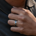 ::Shown in 8mm Wide | 10K Yellow Gold 