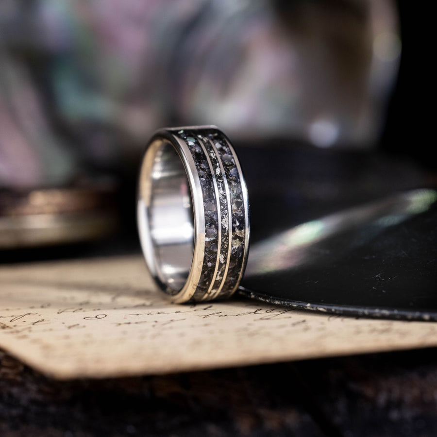 ::Shown in 8mm Wide | White Gold 