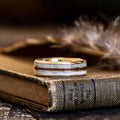 mens-gold-wedding-band-elk-antler-m1-garand-rifle-stock-wood-the-aspen-rustic-and-main