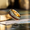 ::Shown in 10k yellow gold | 8mm wide