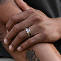 mens-gold-wedding-band-guitar-string-elk-antler-uss-north-carolina-battleship-teak-rustic-and-main