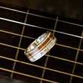 :: Shown in 18k White Gold | 8mm. Actual Product is 10K Yellow Gold. 