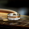 :: Shown in 18k White Gold | 8mm. Actual Product is 10K Yellow Gold. 