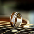 :: Shown in 18k White Gold | 8mm. Actual Product is 10K Yellow Gold. 