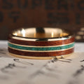 :: Shown in 14k yellow gold | 7mm Wide