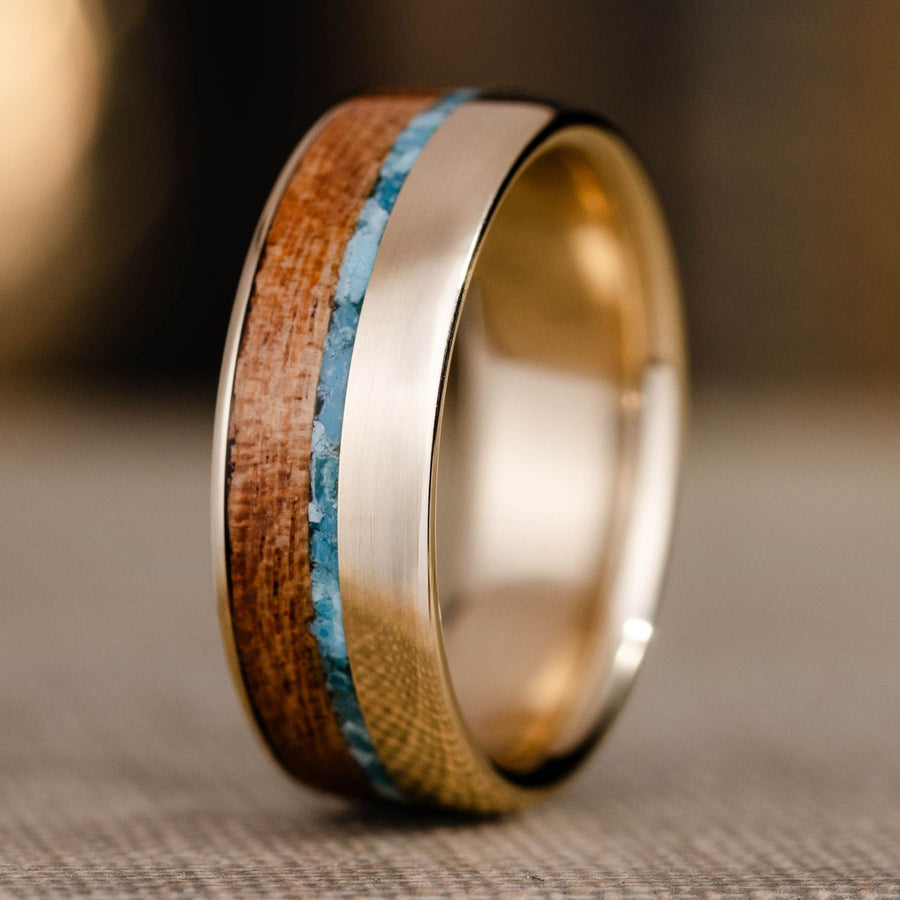 ::Shown in 8mm Wide | 10K Yellow Gold