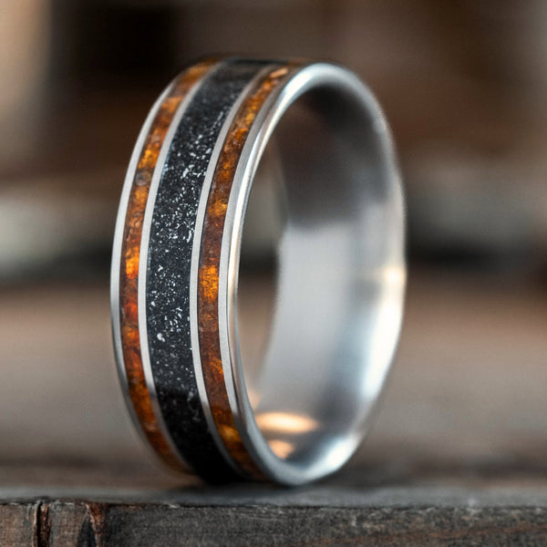 ::Shown in 8mm Wide | Titanium. Actual Product is 6mm Wide.