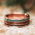::Shown in 10k Rose Gold 8mm Wide. Actual product is 10K White Gold 7mm Wide.