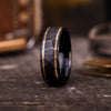mens-hammered-black-titanium-wedding-band-dual-outer-inlays-the-apollo-renegade-noir-rustic-and-main-8mm