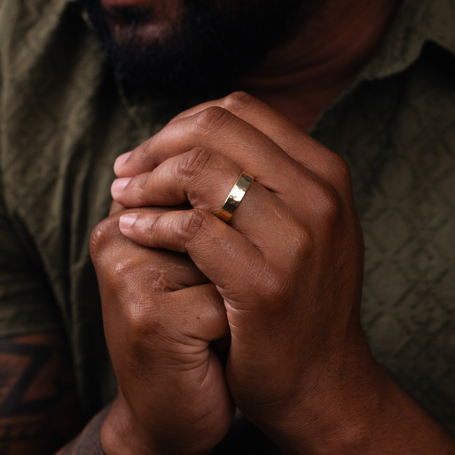 :: Shown in 6mm Wide | Yellow Gold